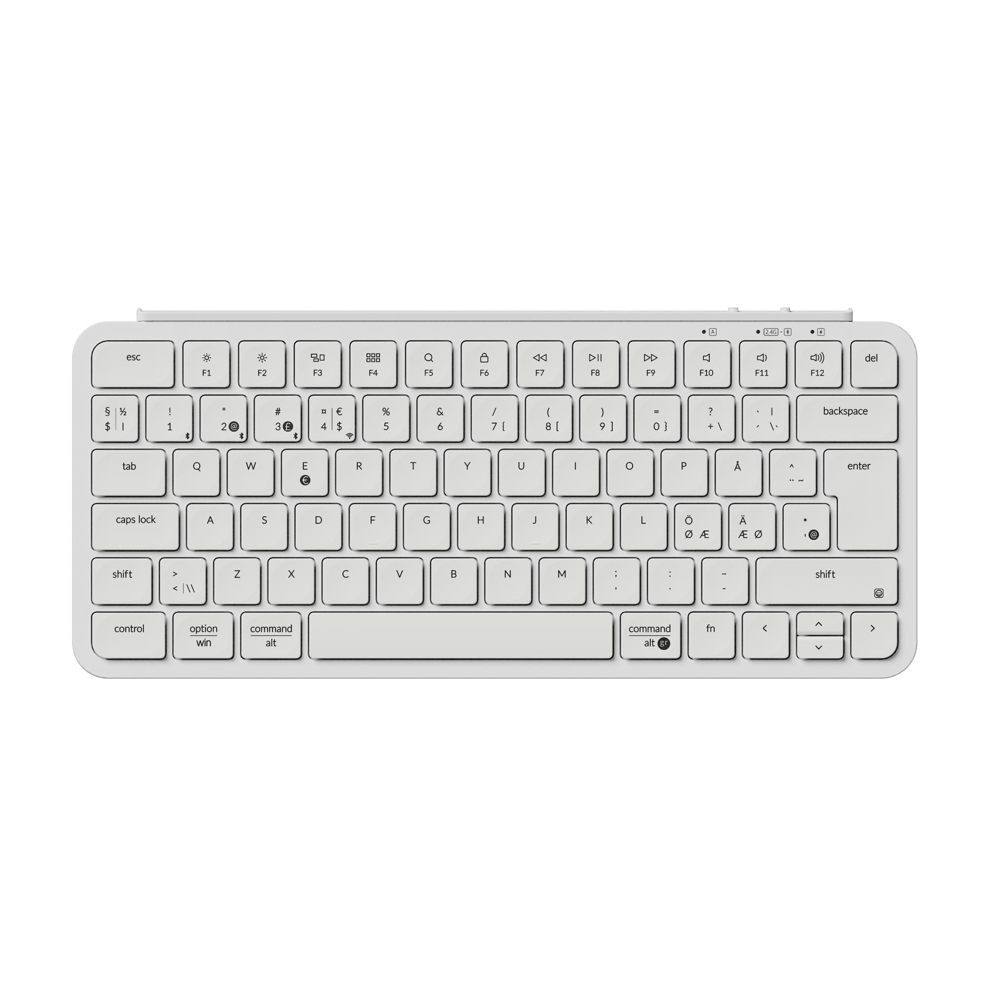 Keychron B1 Pro Ultra-Slim Wireless Keyboard ISO Layout Collection - Image 10
