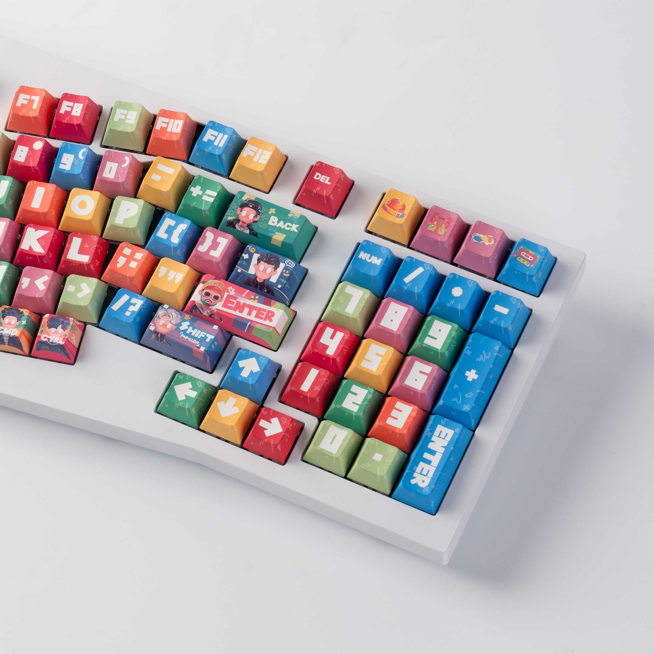 Rapper - Cherry Profile Dye-Sub PBT Full Keycap Set - Image 5