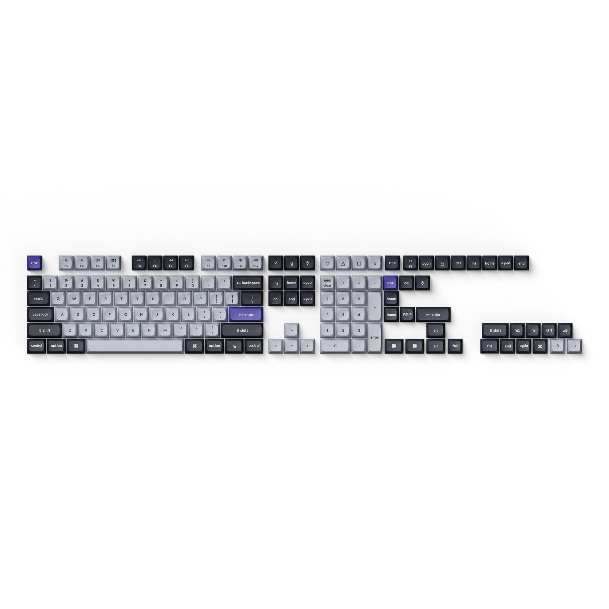 Double Shot KSA PBT Keycap Full Keycap Set - Image 4