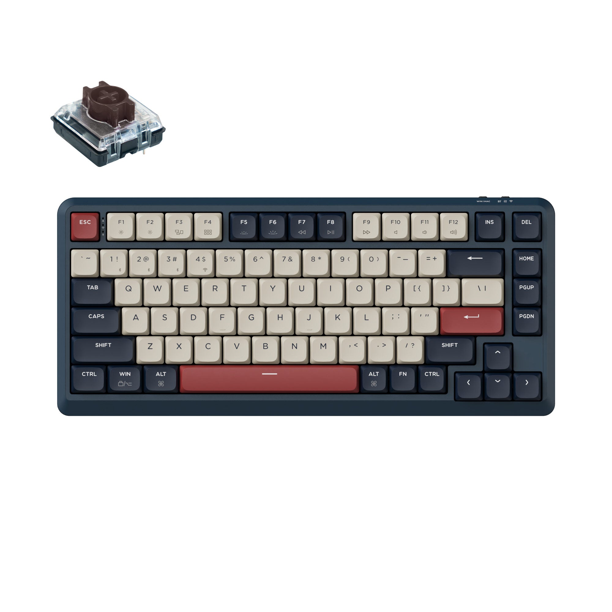 Keychron J1 QMK Wireless Mechanical Keyboard - Image 8