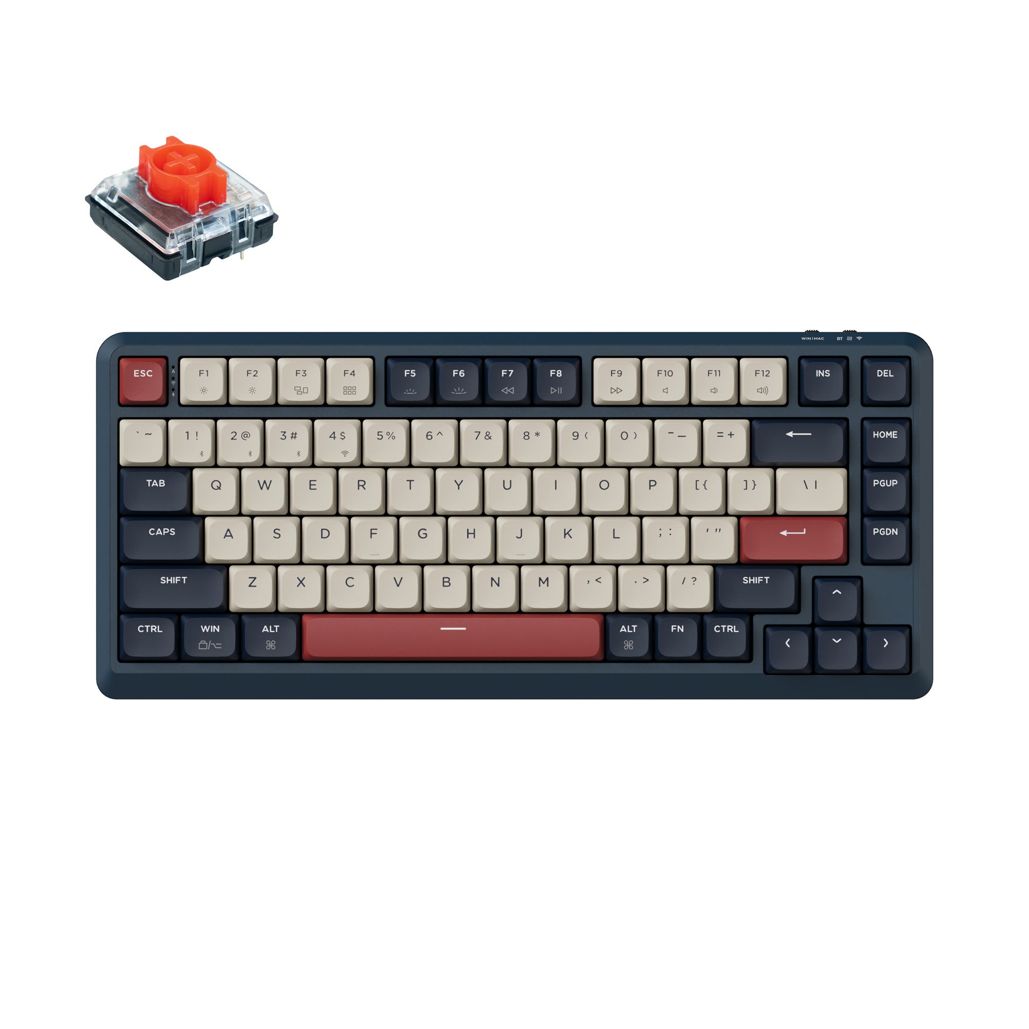 Keychron J1 QMK Wireless Mechanical Keyboard - Image 7