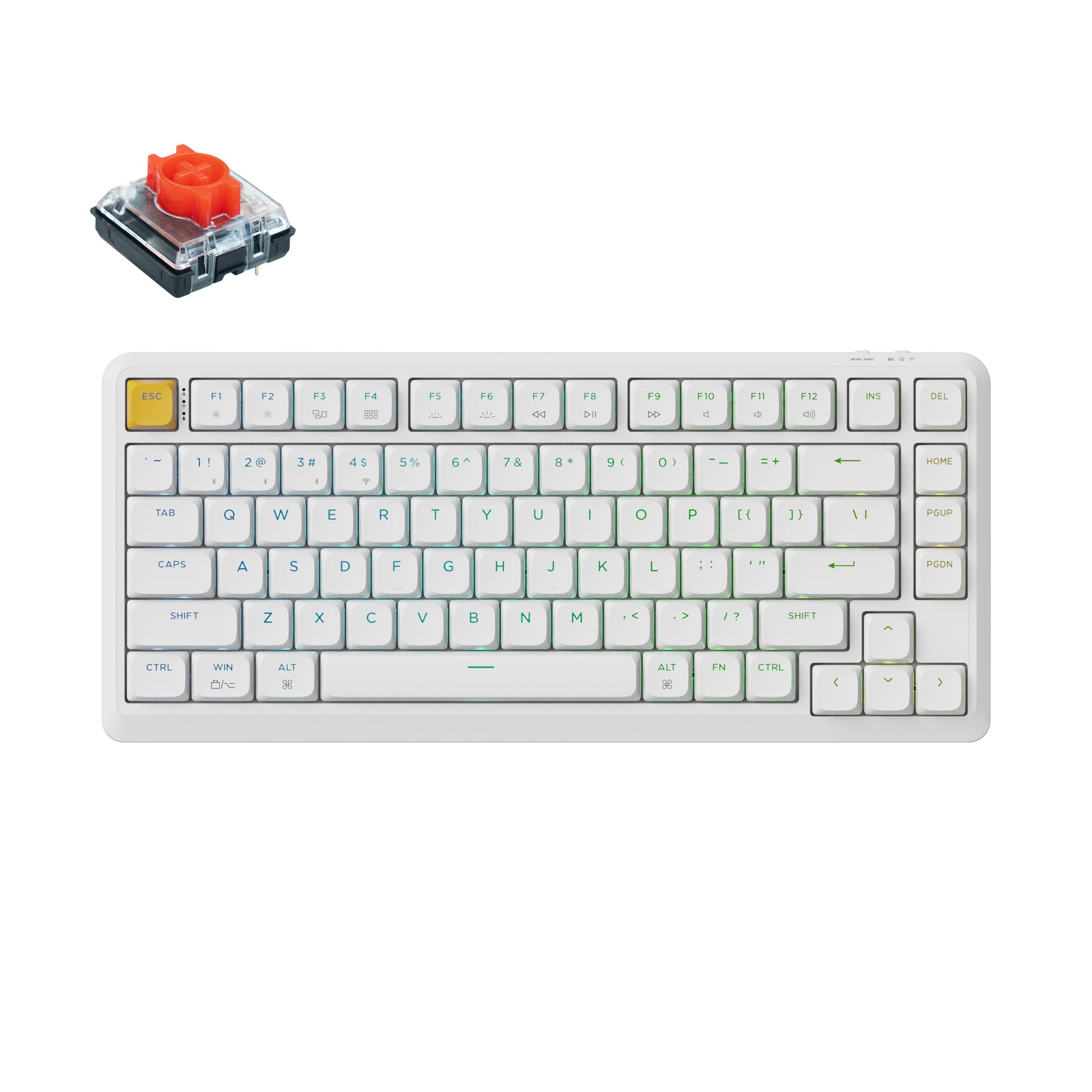 Keychron J1 QMK Wireless Mechanical Keyboard - Image 4