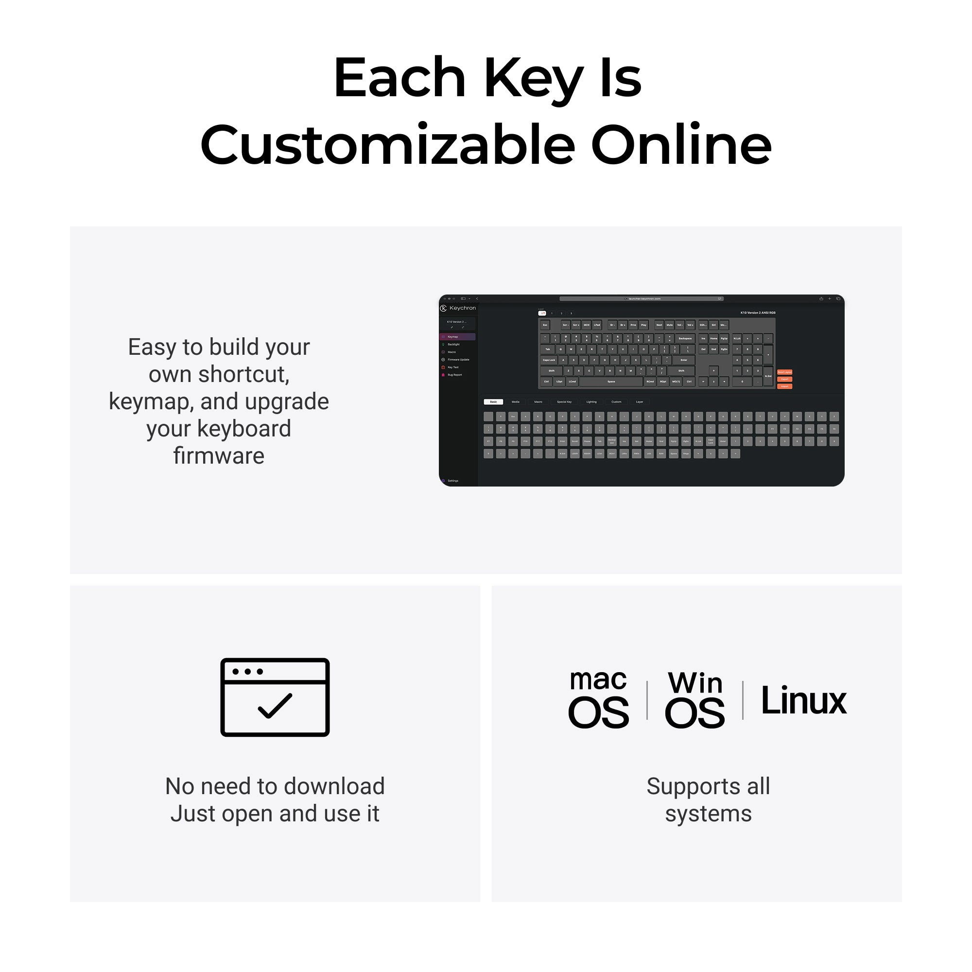Keychron K10 QMK Wireless Mechanical Keyboard (Version 2) - Image 6
