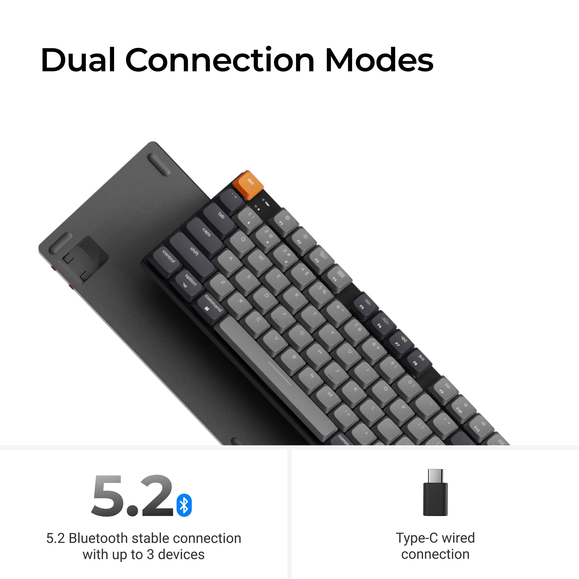 Keychron K5 QMK Wireless Mechanical Keyboard (Version 2) - Image 4