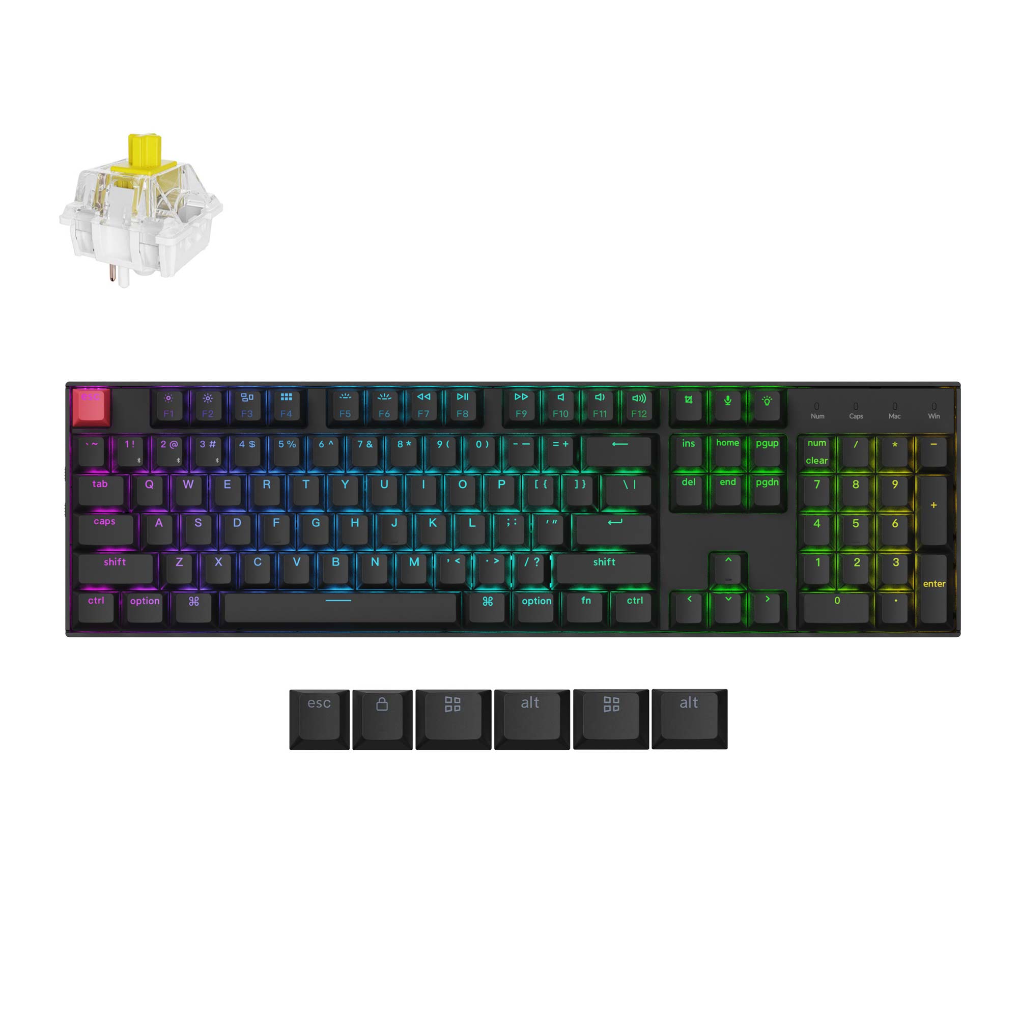 Keychron K10 QMK Wireless Mechanical Keyboard (Version 2) - Image 12