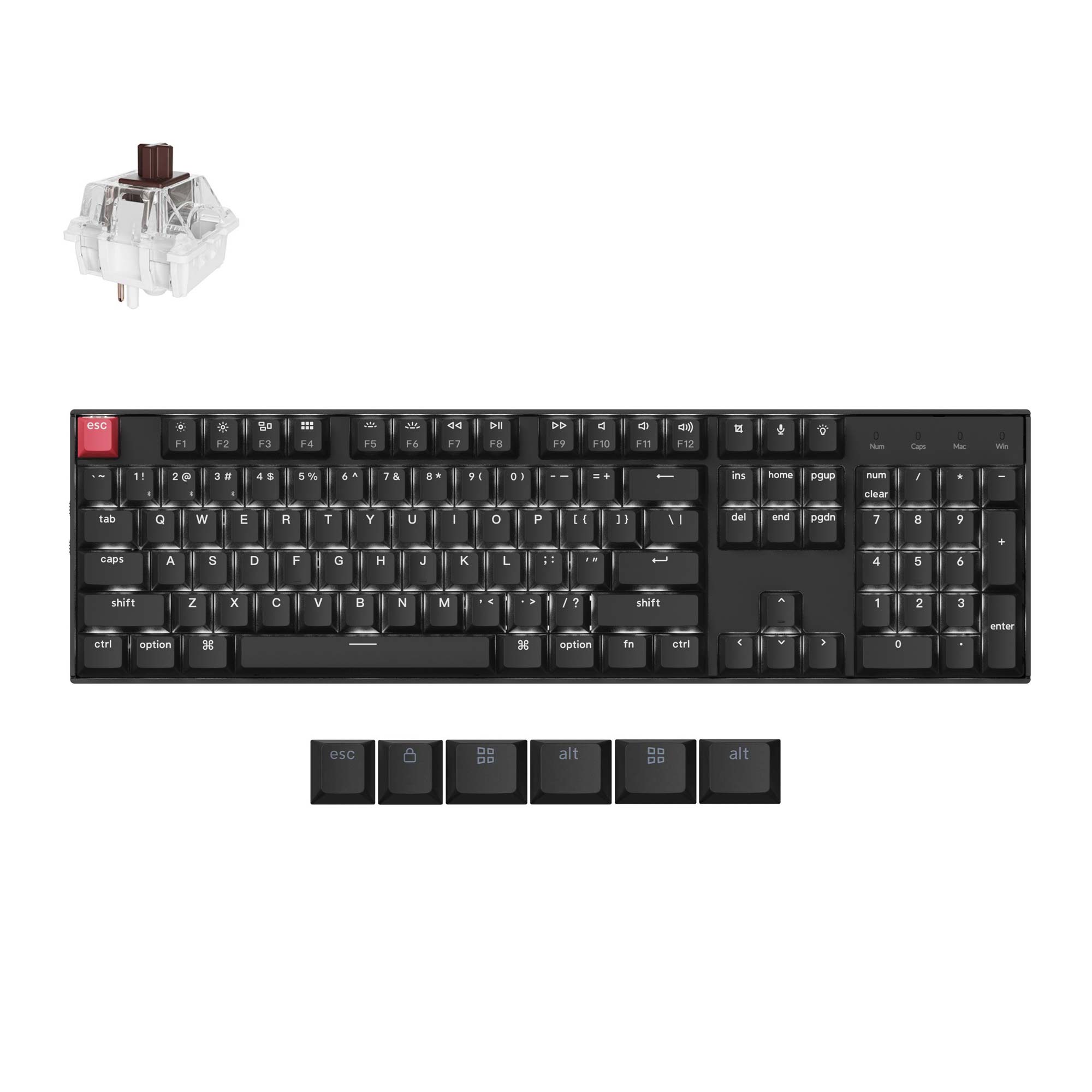 Keychron K10 QMK Wireless Mechanical Keyboard (Version 2) - Image 8