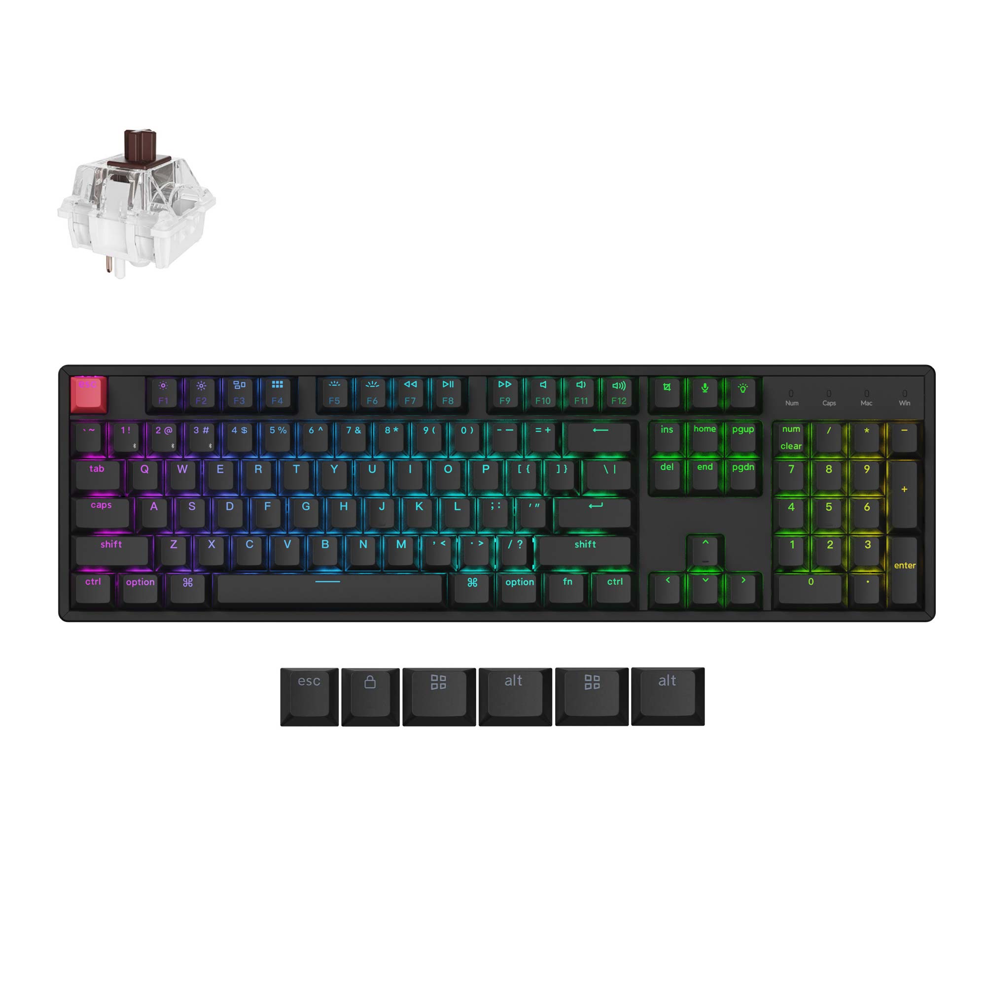 Keychron K10 QMK Wireless Mechanical Keyboard (Version 2) - Image 14