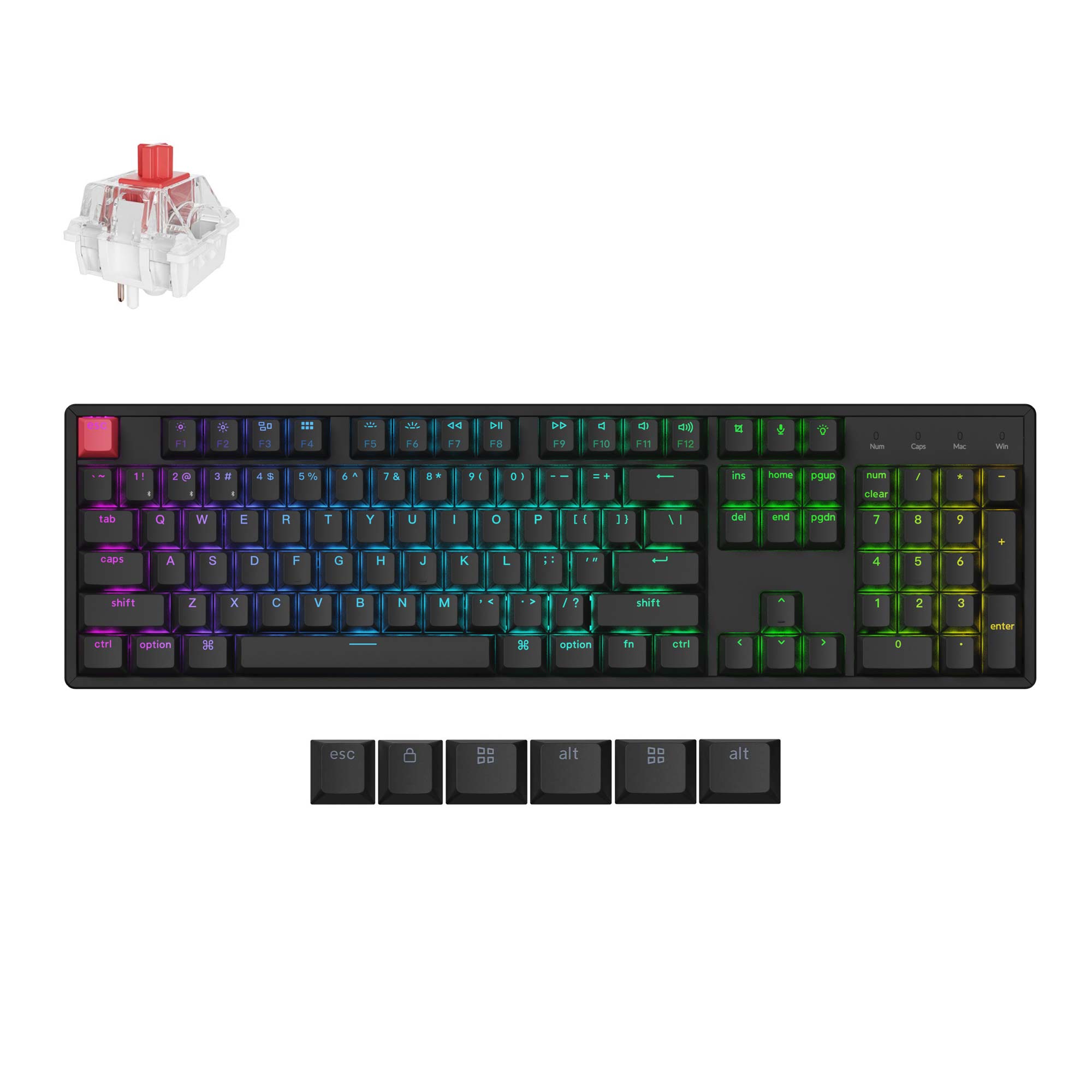 Keychron K10 QMK Wireless Mechanical Keyboard (Version 2) - Image 13