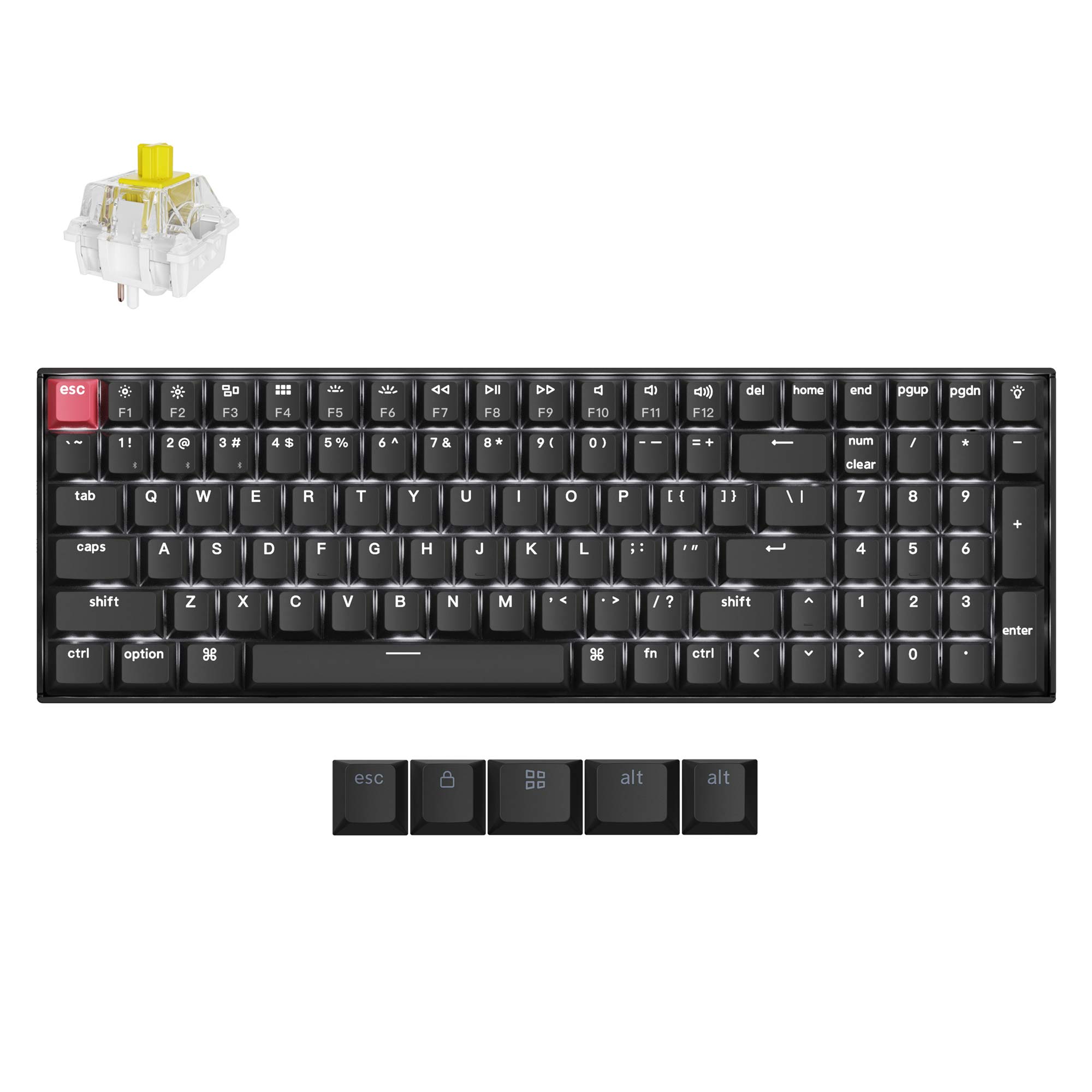 Keychron K4 QMK Wireless Mechanical Keyboard (Version 3) - Image 9
