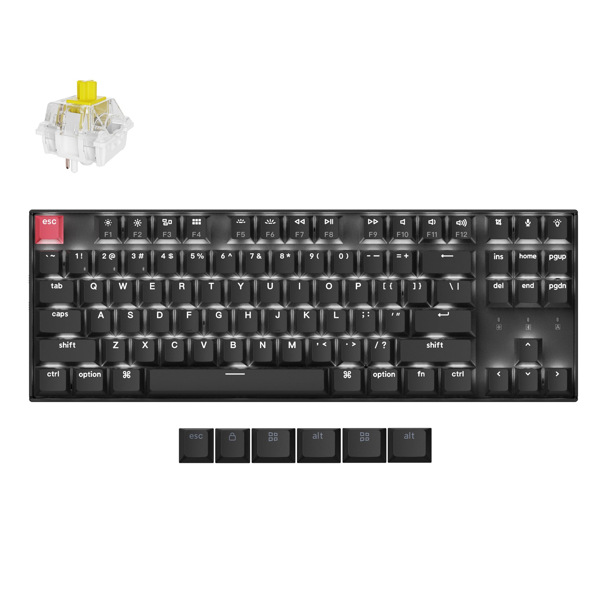 Keychron K8 QMK Wireless Mechanical Keyboard (Version 2) - Image 15