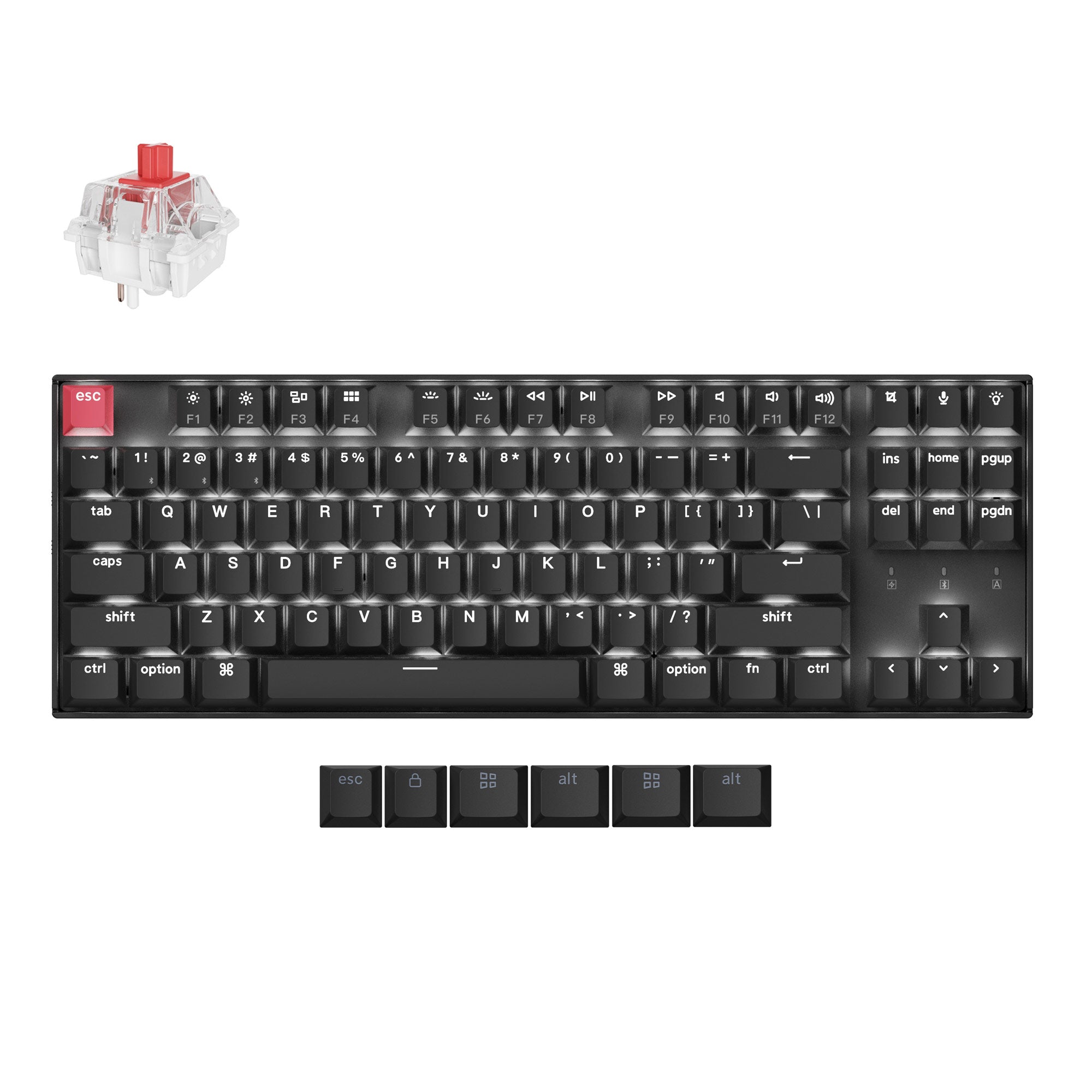 Keychron K8 QMK Wireless Mechanical Keyboard (Version 2) - Image 17