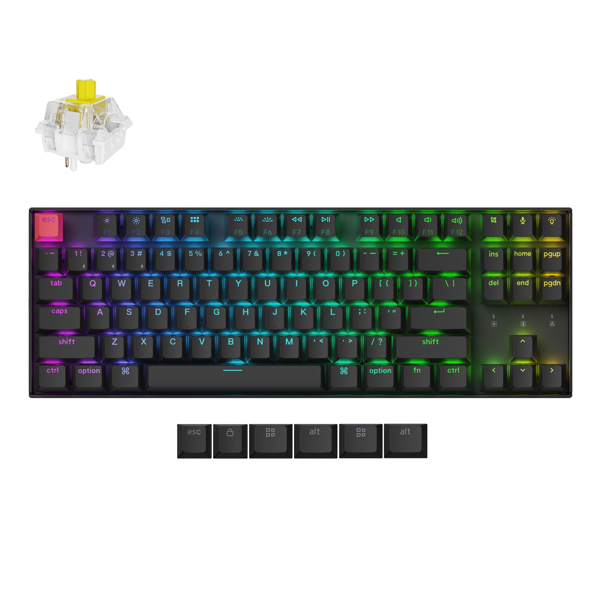 Keychron K8 QMK Wireless Mechanical Keyboard (Version 2) - Image 9