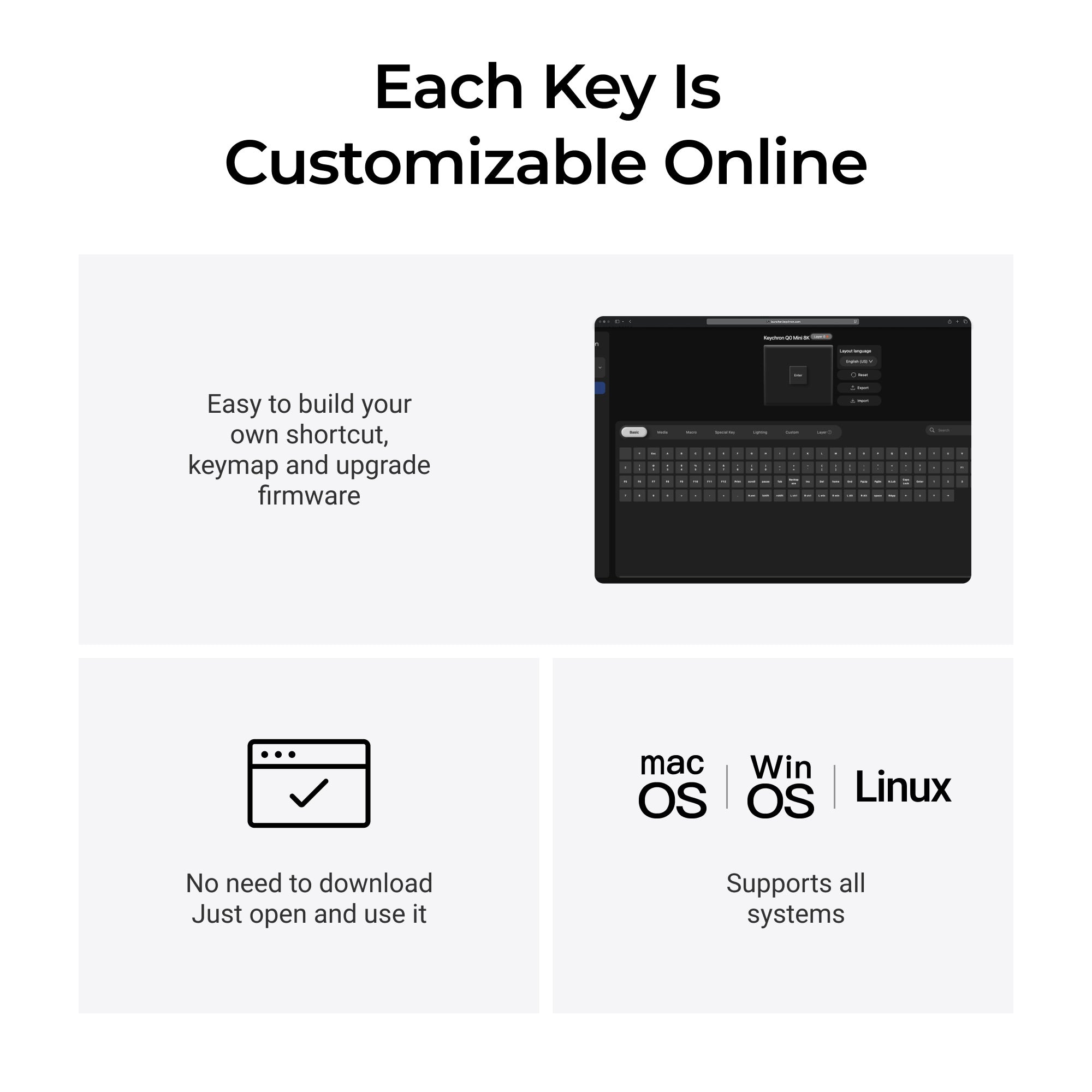 Keychron Q0 Mini 8K Action Key - Image 6