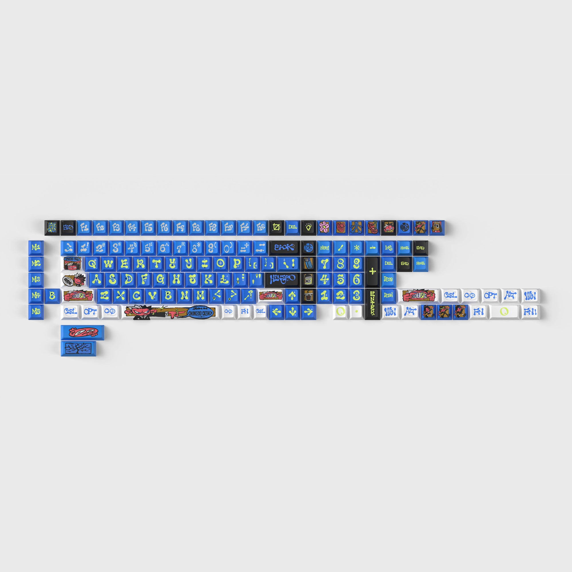 NINEGO - Cherry Profile Dye-Sub PBT Full Keycap Set - Image 2