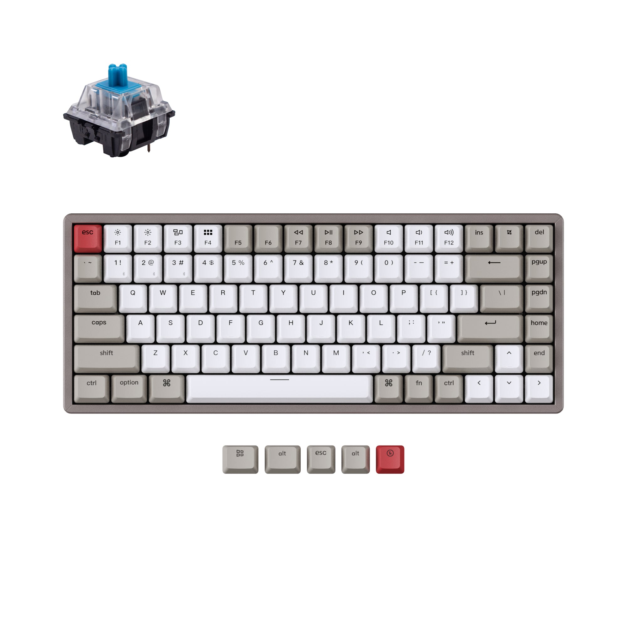 Keychron K2 Non-Backlight Wireless Mechanical Keyboard - Image 5