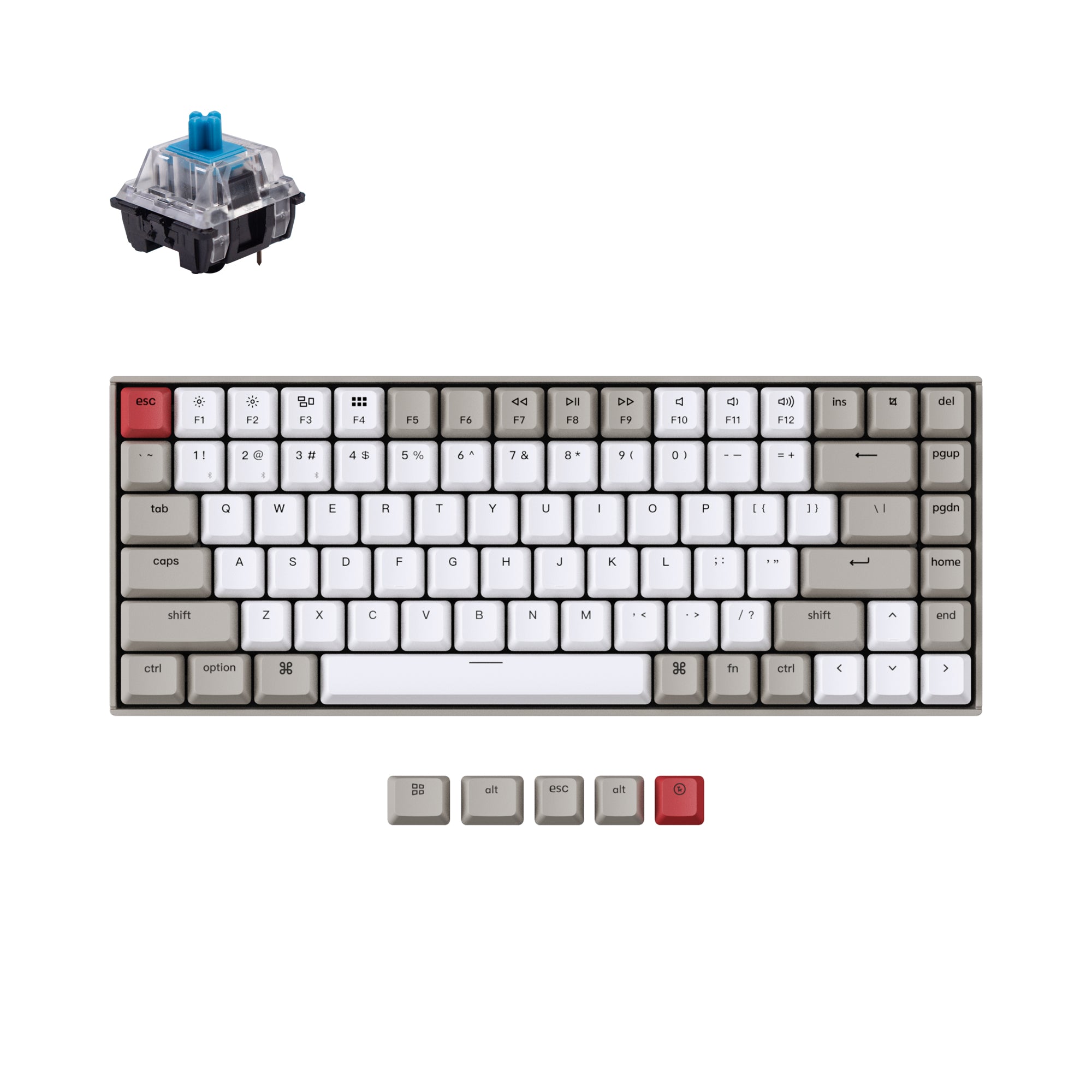 Keychron K2 Non-Backlight Wireless Mechanical Keyboard - Image 2