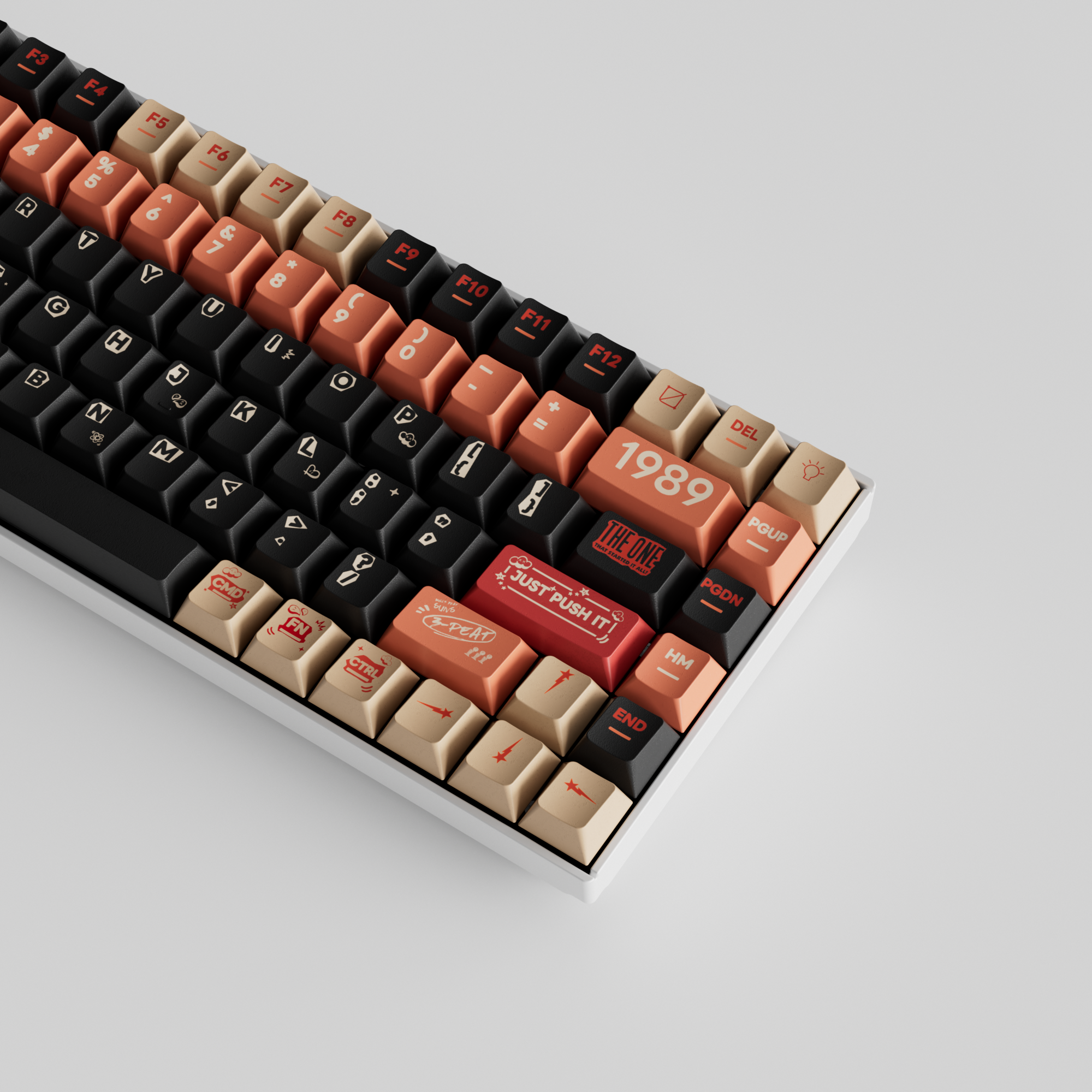 Poster - Cherry Profile Dye-Sub PBT Full Keycap Set - Image 3